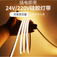24V/220V硅胶灯带1米价 宽1cm/2cm可选