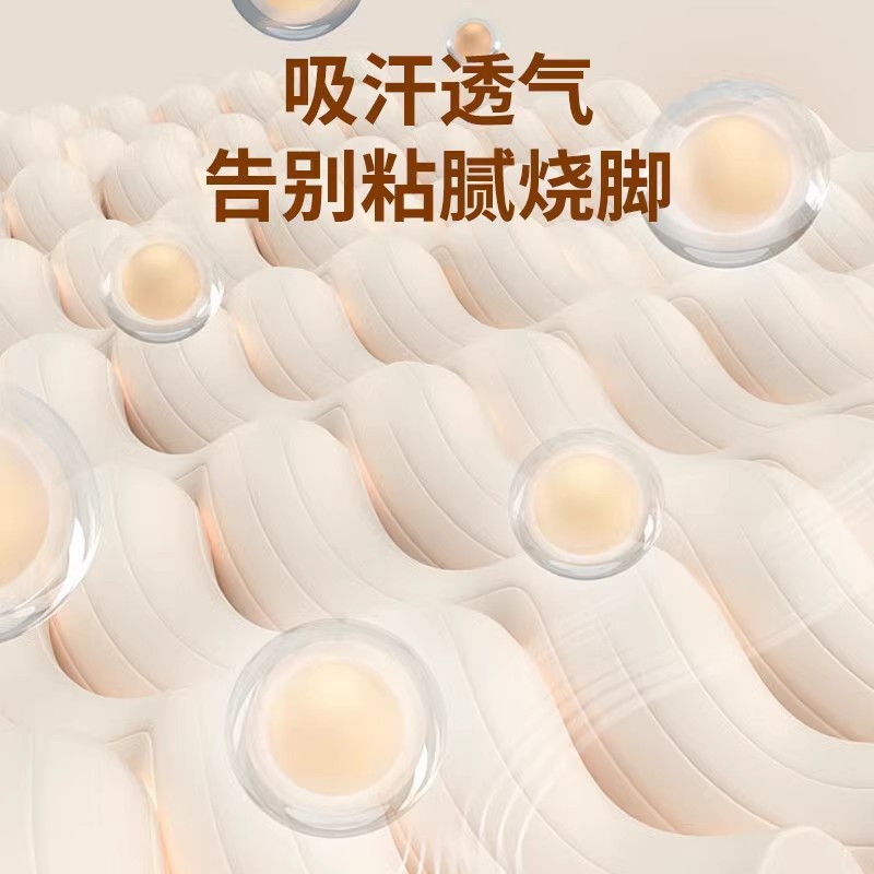 艾暖自发热女鞋垫(6袋30副装适用36-39码)手脚冰凉畏寒畏冷暖脚暖足温暖脚掌双脚恒温热高清大图