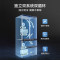 美的(Midea) 508升 法式多门冰箱 19分钟急速净味 智能杀菌 一级能效双变频 BCD-508WTPZM(E)灰