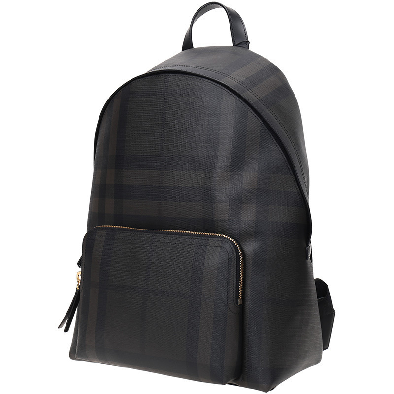 burberry 巴宝莉 男士格纹pvc双肩包40315651