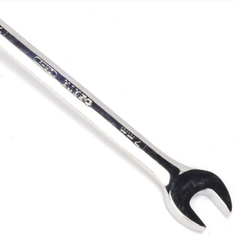 世达工具(SATA)全抛光梅花开口两用扳手 五金工具 40202 7MM