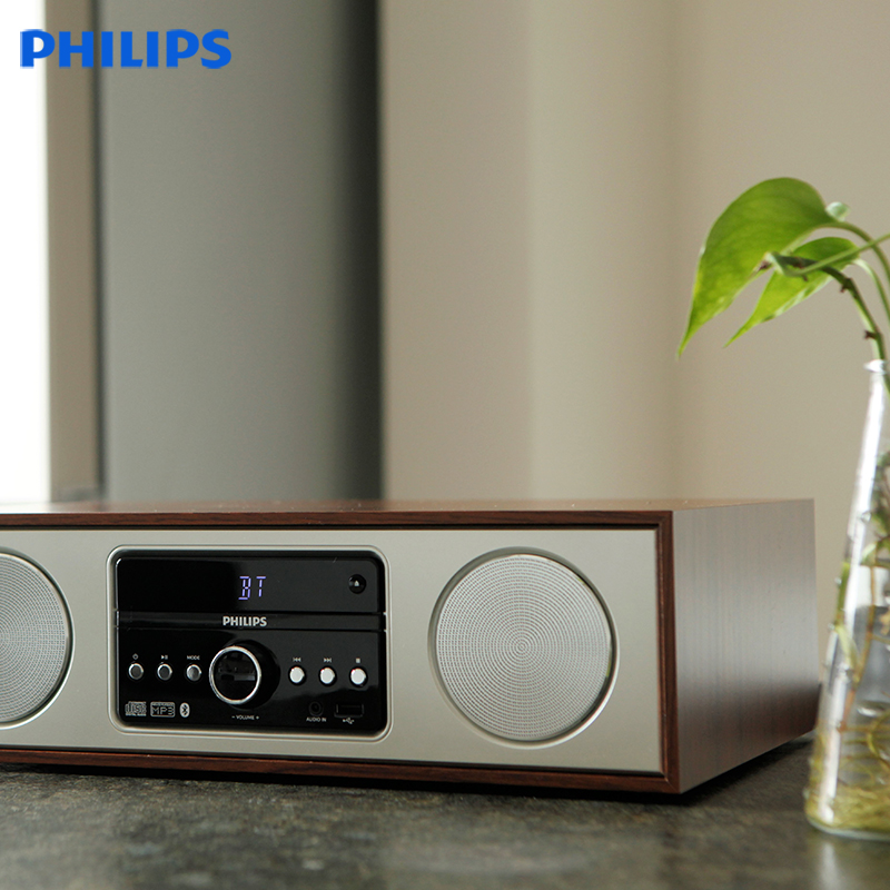 飞利浦PHILIPS DTM380/93微型Hi-Fi音响系统 30W输出功率 支持蓝牙CD MP3-CD USB FM高清大图