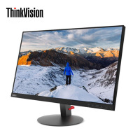 联想 ThinkVision S24Q 台式机电脑显示器 家用商用办公23.8英寸液晶显示器 2K IPS屏