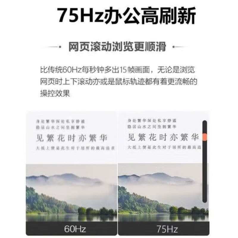 联想来酷B2213H21.5英寸IPS显示器 全高清低蓝光可壁挂图片