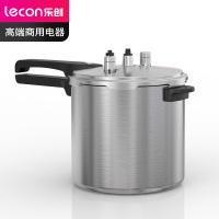 乐创( lecon) 商用高原压力锅 304不锈钢高海拔户外高压锅燃气适用 18L LC-J-YL18