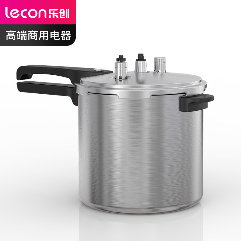 乐创( lecon) 商用高原压力锅 304不锈钢高海拔户外高压锅燃气适用 18L LC-J-YL18