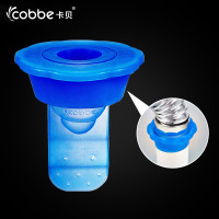 cobbe卡贝洗衣机下水管地漏盖防臭芯密封圈硅胶内芯排水管道密封塞接头生间硅胶地漏芯防臭芯 排水管密封圈下水管密封防臭式