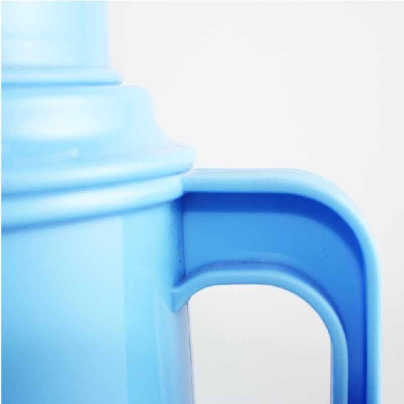 [精选]清水(shimizu) 清水热水瓶 家用塑料外壳保温瓶 玻璃内胆保温壶暖壶 开水瓶1061 蓝色 2000ml