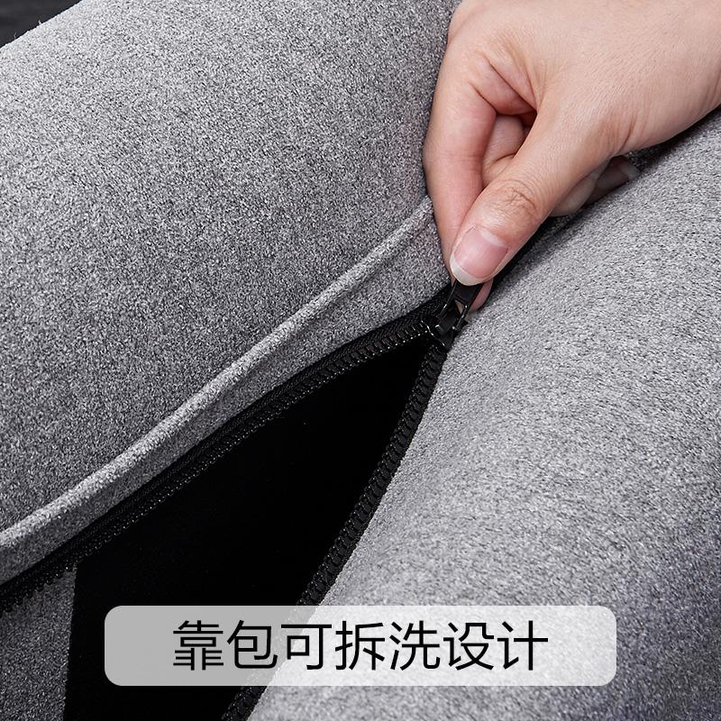 森美人布艺床床轻奢储物床北欧简约现代主卧双人1.8m大床C010高清大图
