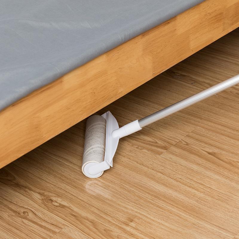 大号长柄伸缩粘毛器滚筒可撕式地板地毯清洁滚刷粘头发沾毛神器hw