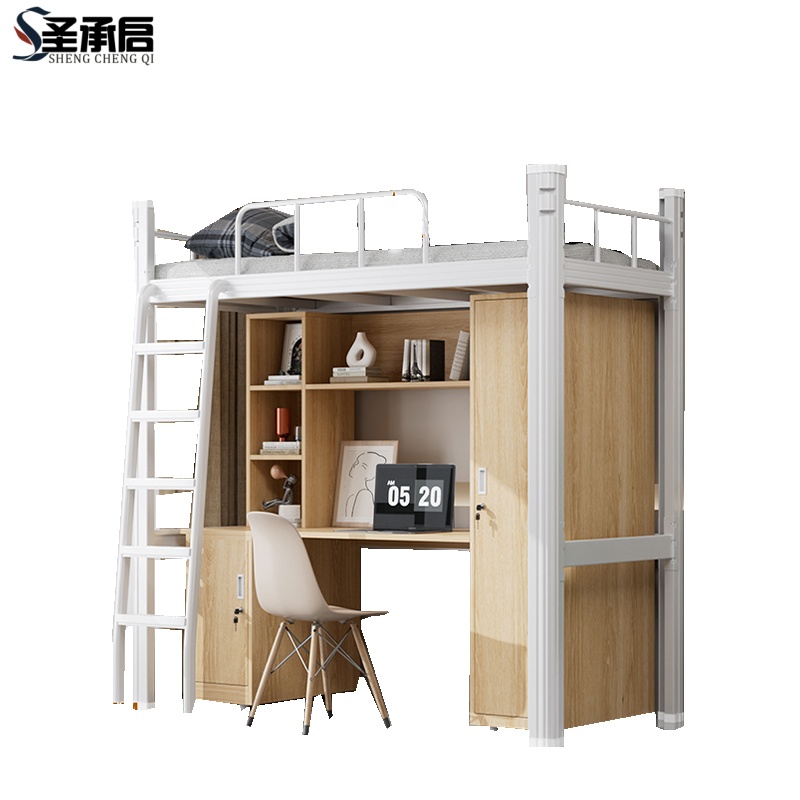 圣承启 职工床 0.9m宽张高清大图