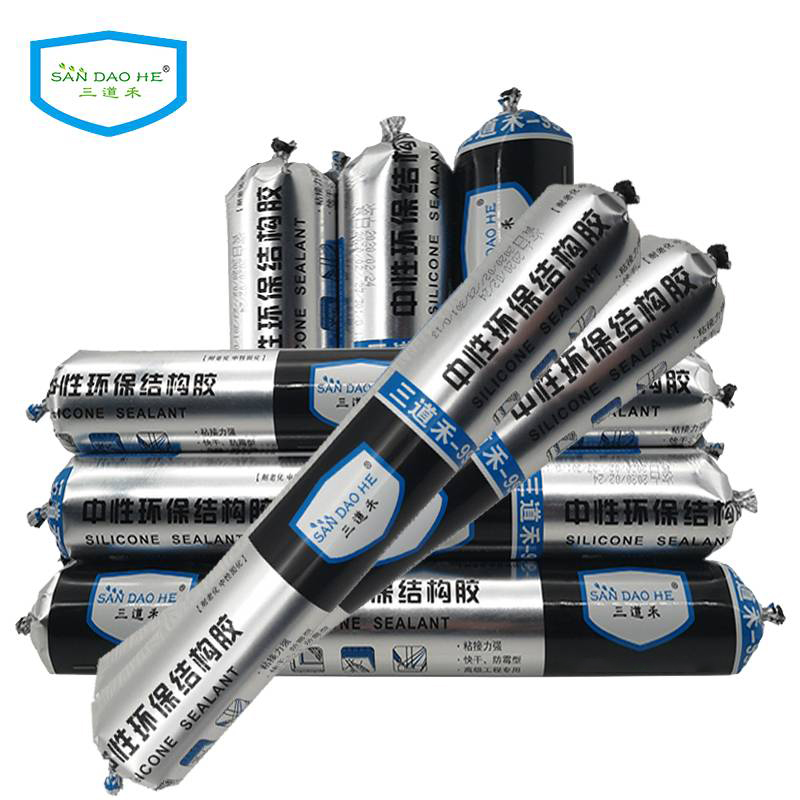 三道禾中性环保结构胶 995黑色D 590ml/支