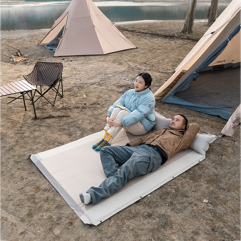闪电客自动充气垫户外帐篷睡垫充气床垫加厚防潮垫野外双人地垫露营