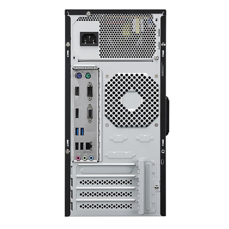 H华硕(ASUS)D521MT 商用台式机整机 19.5英寸显示器( I5 6400 4G 500G 刻录2G独显无系统