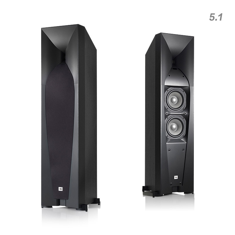 jblstudio590bk主音箱系列木质hifi发烧级高保真家庭影院组合套装黑色