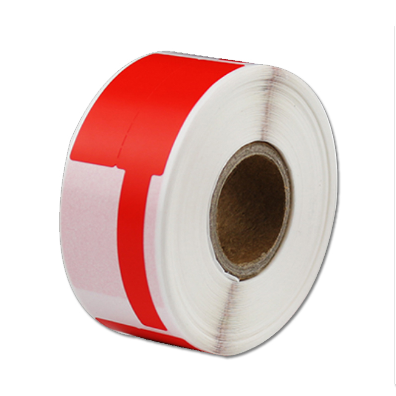 孔诚BY2538RD尾纤线缆标签25mm*38mm+40mm(200片/卷)