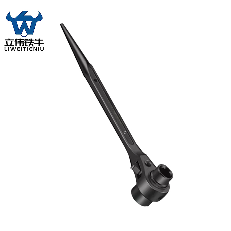 立伟铁牛尖尾棘轮扳手13×16mm/把高清大图