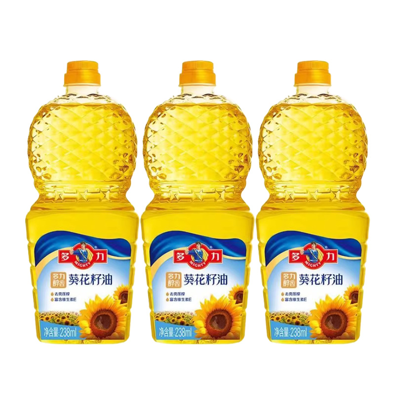 多力醇香葵花籽油238ml*3瓶