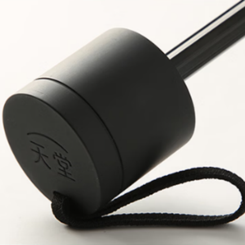 天堂防晒晴雨伞三折38080E10K晴雨伞黑胶防晒遮阳伞太阳伞伞下108CM新芽绿高清大图