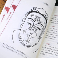 [正版]图解神相铁关刀 男女面相手相 面相学分析书籍十三部位 流年运气五星六曜穷通吉凶 结穴相法 官纹 人生大事 逐年