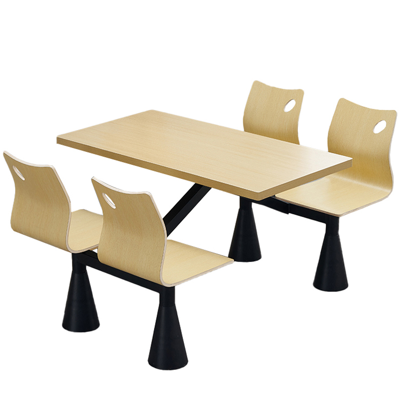 怡卓欧职员餐桌椅1.3m套高清大图