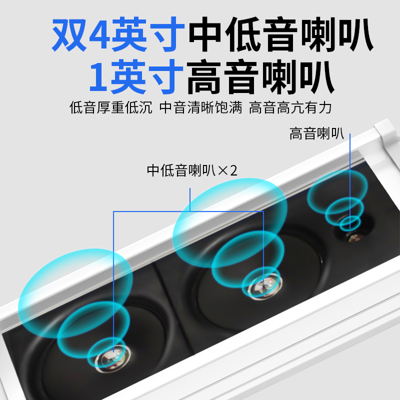 纽曼(Newmine) G-3无线蓝牙室外户外防水音柱音响喇叭扬声器 高保真商铺广场餐厅定压壁挂音箱音乐广播 无线蓝牙防高清大图