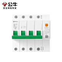 公牛LBE5-63aY/50A-3PN/C型电子式AC漏电断路器400V