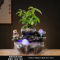 循环流水招财生财鱼缸装饰摆件水晶球轮喷泉景观乔迁开业礼品