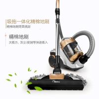 美的(Midea)强力吸尘器家用 手持式吸尘器大功率除尘VC12A1-FG 茶色 3 吸尘器功能 尘盒/尘桶地毯式 干式