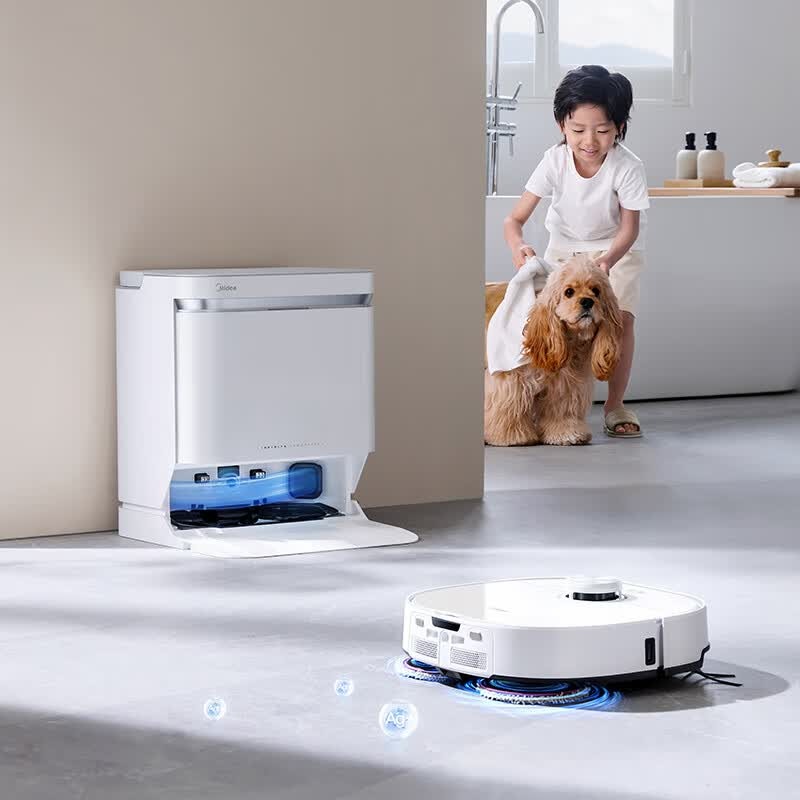 美的 扫地机 V16 Pro 白色高清大图