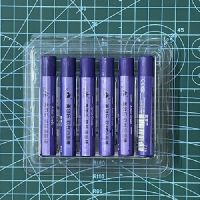软性油画棒马卡龙色系单色补充装6支装软性油画棒重彩油性