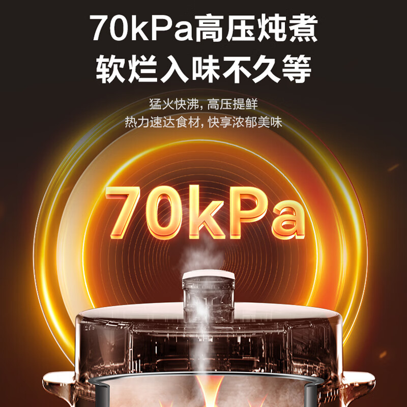 苏泊尔电压力锅SY-50YC18智能家用高清大图