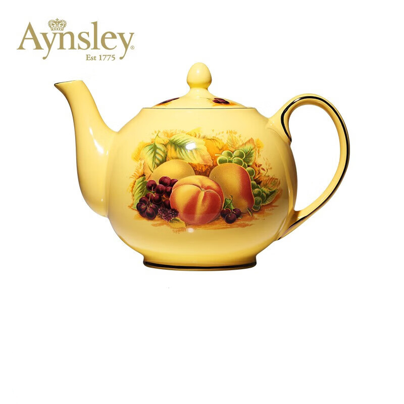Aynsley安斯丽黄金果园系列1100ml壶