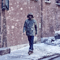 【18新款】The North Face 北面羽绒服 男士鹅绒羽绒派克大衣OUTERBOROUGHS户外羽绒衣