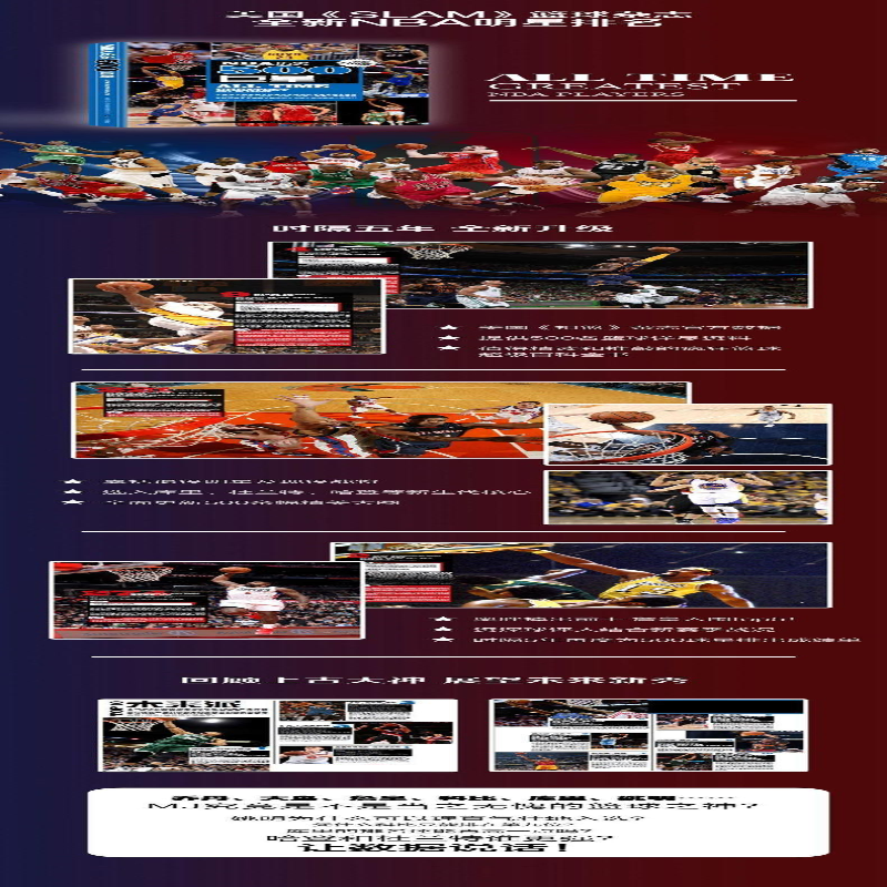 【M】NBA历史500巨星(全新升级版)-9787544770651