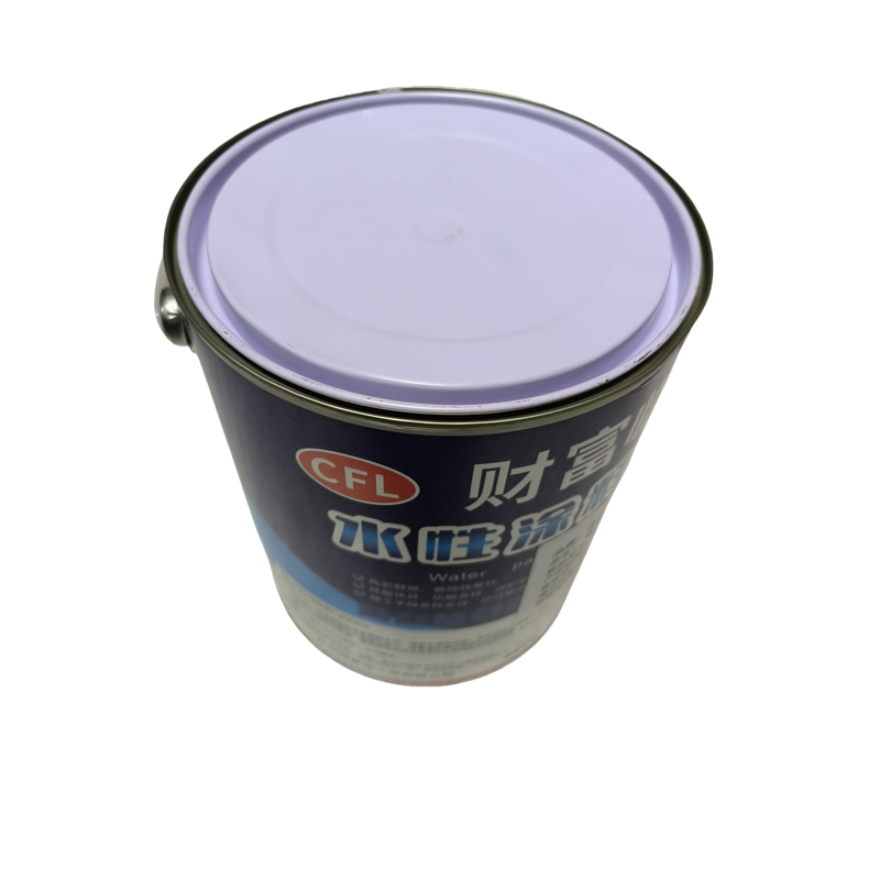 财富临 醇酸调和漆 3kg/桶 棕色 桶高清大图
