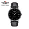天梭(TISSOT)瑞士手表 简约时尚 魅时系列皮带男士机械表T109.407.16.051.00