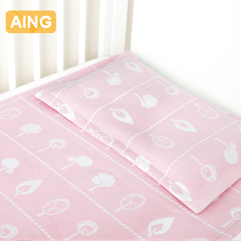 爱音(Aing) 婴儿凉席新生儿宝宝床竹纤维凉席幼儿园儿童凉席
