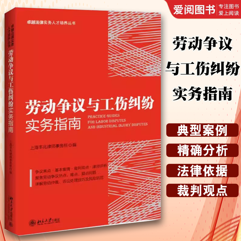 劳动争议与工伤纠纷实务指南 [正版]劳动争议与工伤纠纷实务指南 北京大学 上海丰兆律所 劳动争议纠纷典型案例劳动仲裁诉讼高清大图