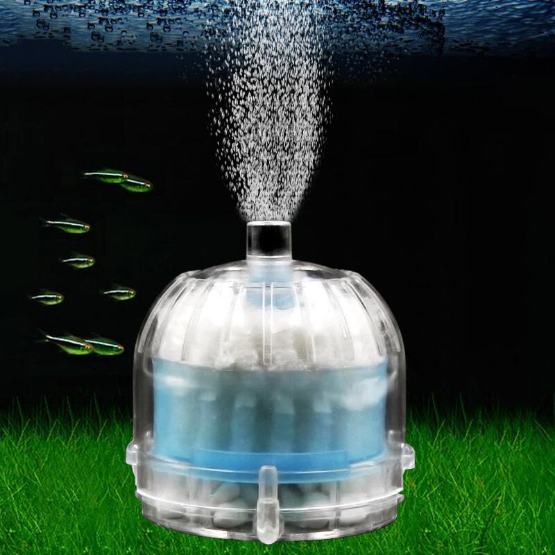 水妖精鱼缸迷你吸便器小型生化棉过滤器反气举气动式过滤设备图片