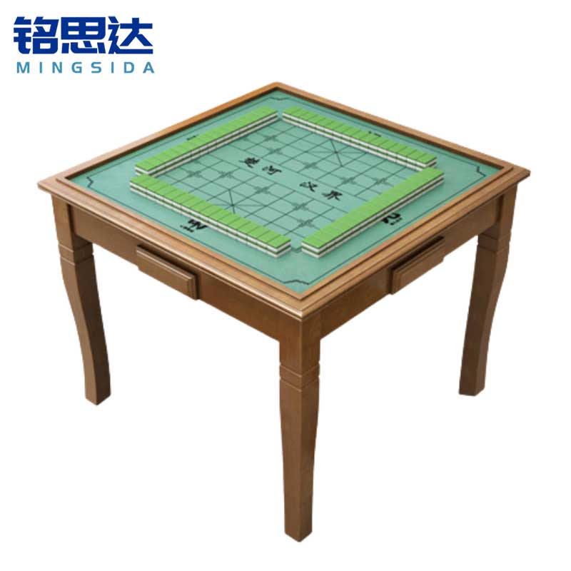 铭思达棋牌桌1桌4椅88*88*76cm套高清大图