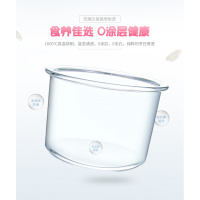 YF10玻璃内胆迷你小电饭煲1-2人纳丽雅智能全自动饭锅无涂层BB煮粥