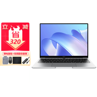 [新品]HUAWEI MateBook 14 2021款 14英寸 全新11代酷睿i5-1135G7 8G 512G 轻薄笔记本 2K触控全面屏 锐炬显卡 多屏协同 银色