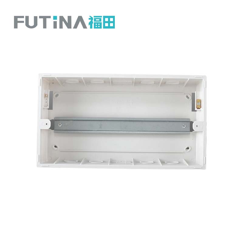 福田 全塑配电箱明暗装通用空开盒 9-12位 个高清大图