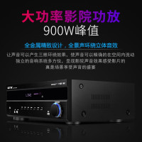 先科(SAST)KS-100数字高清功放机家用音响HDMI大功率5.1声道蓝牙AV功放
