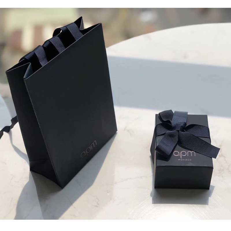 APM Monaco项链时尚锁骨链S925银吊坠ins简约气质颈链AC2945OX高清大图