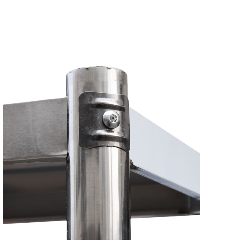 妙礼不锈钢货架五层1000*500*1800mm组高清大图