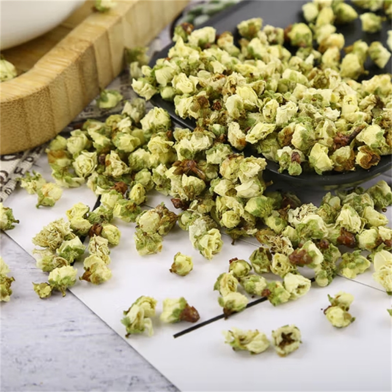 甄选绿萼梅茶100克正品白梅花玫瑰花干茶泡水喝绿鄂梅鳄官方店煮水泡茶高清大图