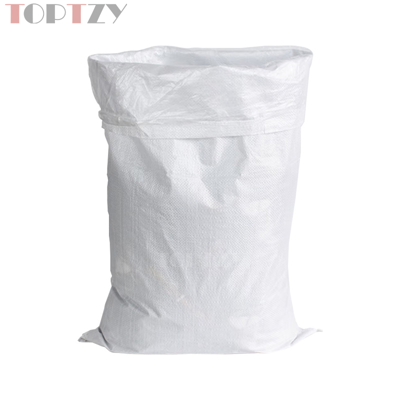 toptzy TZ5071237 编织袋白色覆膜防水防潮蛇皮袋 500*800mm 50个