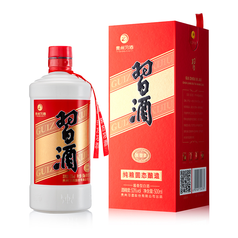 [习酒直营]圆习酒500ml单瓶装53度酱香型官方旗舰店正品保证纯粮酿造宴请